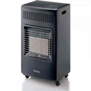 Estufa a Gas Infrarrojos Olimpia Splendid Stovy Infra Turbo Thermo 4200W con Ventilador Negro