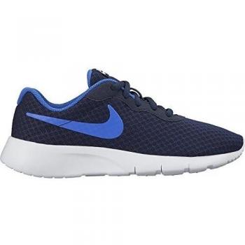 Nike Tanjun (GS) Zapatillas de running, Niños, Negro / Azul / Blanco, 39