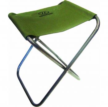HIGHLANDER Campinghocker und Angelhocker Taburete Plegable para Acampada, Unisex, Oliva