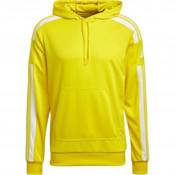 Adidas Squadra 21 Men's Hooded Sweatshirt - Team Yellow/White, XS