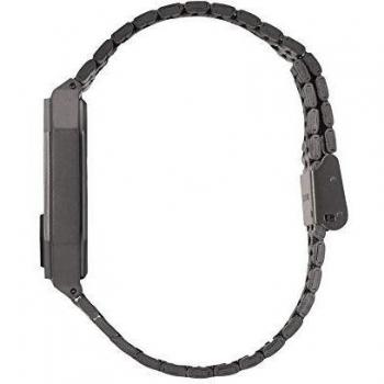 Nixon Reloj Digital para Hombre de japonés con Correa en Acero Inoxidable A158-632_Gunmetal