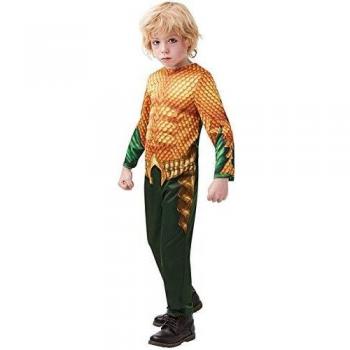 DC Comics - Disfraz de Aquaman para niños, infantil 7-8 años