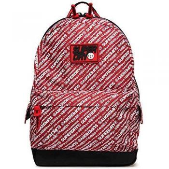 Superdry S Boy Montana - Mochila, color rojo