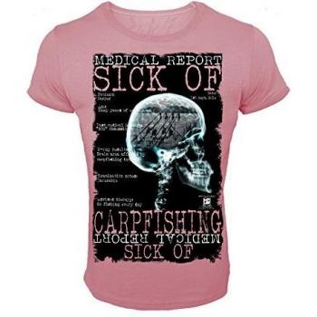 T-shirt SICK OF CARPFISHING Hot Spot - L