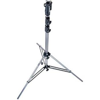 Manfrotto Heavy Duty - Trípode para cámara, Normal, Color Cromado