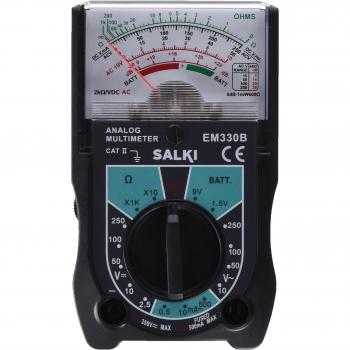 salki 8500213 - Multímetro analógico, metal, l