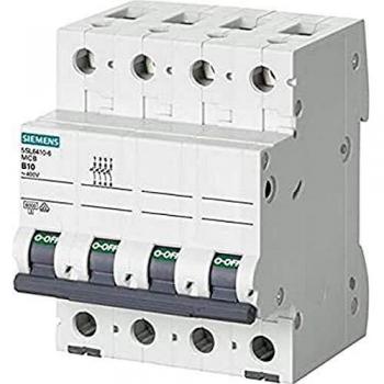 Siemens 3-Pole + Neutral Circuit Breaker C16A 6kA DIN Rail Mounted