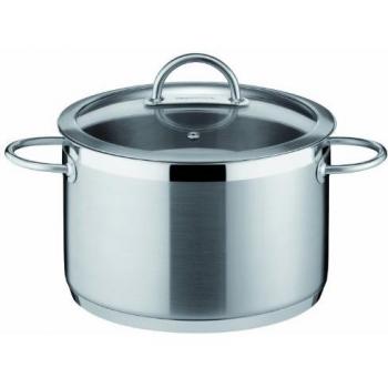 Olla Alta VISION de Acero Inoxidable con Tapa Ø 24 cm, 7.0 l
