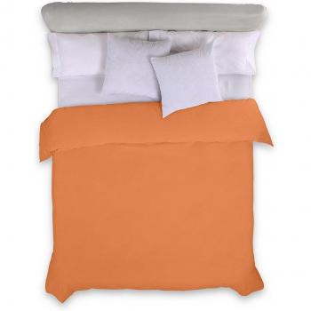 Funda Nórdica Alexandra House Living Naranja 180 x 220 cm - Estilo moderno, color naranja vibrante, tamaño 180 x 220 cm, incluye funda nórdica y fundas de almohada