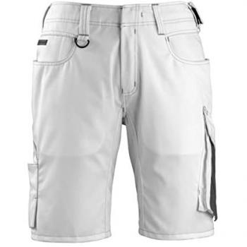 Pantalones Cortos Unique Mascot 12049 - Blanco/Gris Oscuro - Talla C45