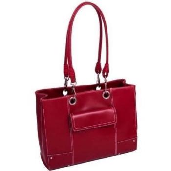 McKlein - Bolso mochila  para mujer rojo