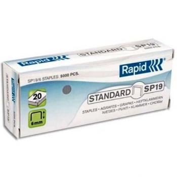 Rapid grapadora de tenaza F19 y grapas SP19 caja de 5000
