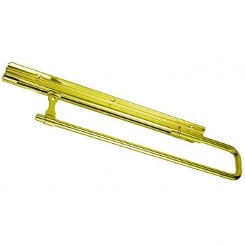 COLGADOR PERCHAS EXTENSIBLE ERLE 35CM LATON 107311-35 HIERRO