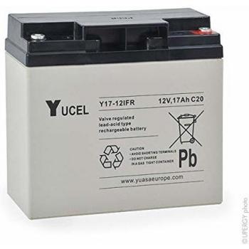 Batería AGM sellada de plomo YUCEL Y17-12IFR 12V 17Ah M5-F