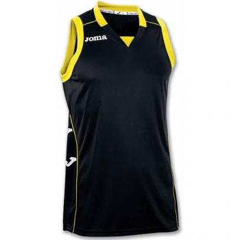 Joma 100049.100 - Camiseta de baloncesto, color negro, talla 4XS-3XS