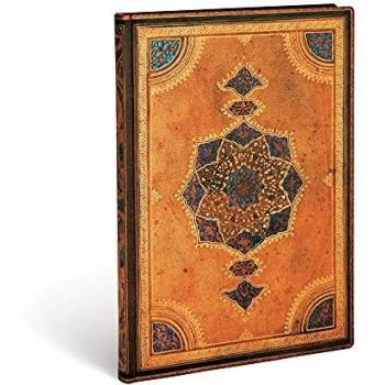Libreta Flexi Paperblanks Safavid Midi Rayada 144 Páginas
