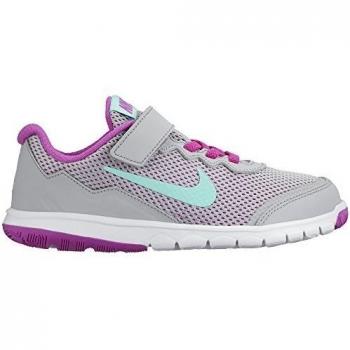 Nike Flex Experience 4 (Psv), Zapatos de Primeros Pasos Para Bebés, Gris (Gris (Wlf Gry / Hypr Trq-Hypr Vlt-Whit)), 28.5 EU