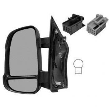 Espejo Retrovisor Eléctrico Calentado Izquierdo Van Wezel para Citroën, Fiat y Peugeot 0983805