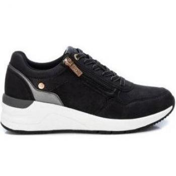 Xti 141923 Zapatillas Mujer Cuña 5cm Negro