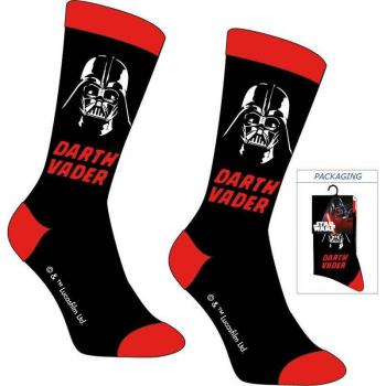 Calcetines Negro y Rojo Darth Vader Star Wars - Producto Original, distribuidor oficial