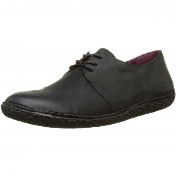 Kickers Holster, Zapatos de Cordones Derby para Mujer, Noir