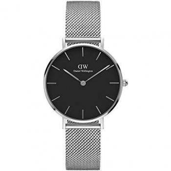 Daniel Wellington Petite Sterling, Silver Watch, 32mm, Mesh, for Women