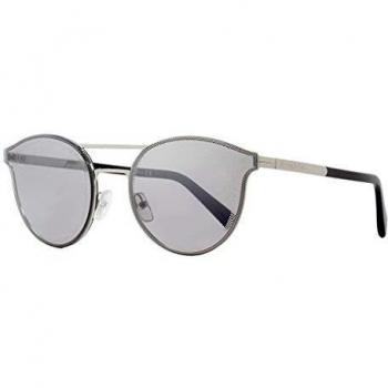 Ermenegildo Zegna Ez0085 Sunglasses, Shiny Palladium/Grey, Gray Female, Size: 60 MM