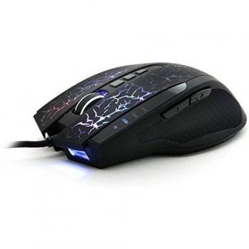 CSL - Ratón óptico USB SM800c para juegos | tasa de muestreo 3500 dpi