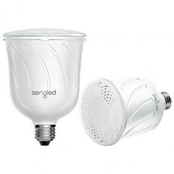 Sengled Lámpara de Pulso con Altavoz Integrado, E27, 8 Watts, Blanco, 14 x 9.8 x 9.8 cm