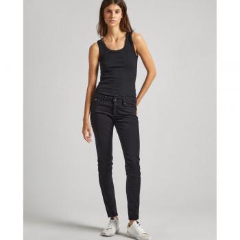 Pepe Jeans - Pantalón pitillo de mujer tiro bajo estilo 5 bolsillos, Vaqueros Pl211705 Skinny Fit