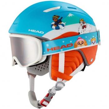 Casco de esquí y snowboard Head Mojo Paw Patrol Junior, unisex juvenil, rojo y azul, talla XX-Small