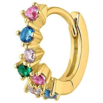 Ear Candy - Piercing de aro Moni de plata bañado en oro amarillo 18k