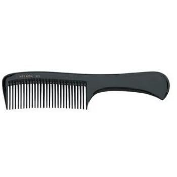 Peine Escarpidora Sibel N°111 de Delrin, 21.8 cm, diseñado para desenredar el cabello con facilidad y suavidad