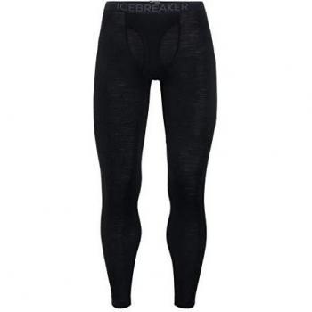 Icebreaker Mens 175 Everyday Leggings W Fly Malla Térmica para Hombre, Hombre, Black, M