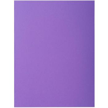 Pack de 250 Subcarpetas con 2 solapas Rock's - Exacompta 216008E - 210 g/m2 Violeta