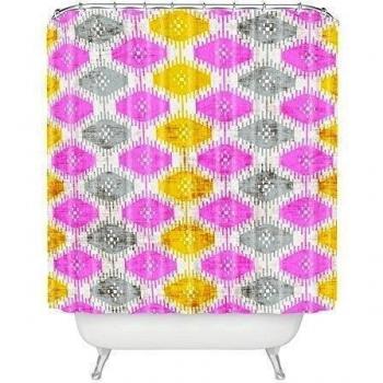 DENY Designs Holli Zollinger Diamond Ikat Shower Curtain by DENY Designs