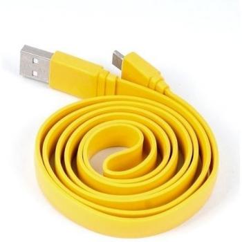 BA5I5 USB Cable plano amarillo Huawei U9508 Ascend Honor 2
