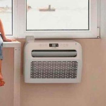 Aire acondicionado de ventana Universal Blue Colorado Adventure 5012W con 1250 frigorías, control Wifi, color blanco