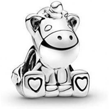 Pandora Women's Friends Bruno the Unicorn Charm Sterling Silver 797609