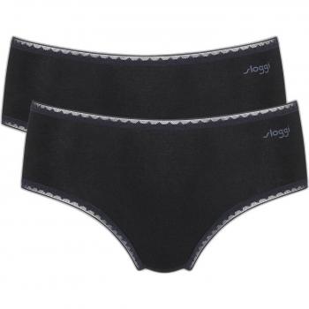 Sloggi Go Midi Women's Classic Lace Briefs - Pack of 2