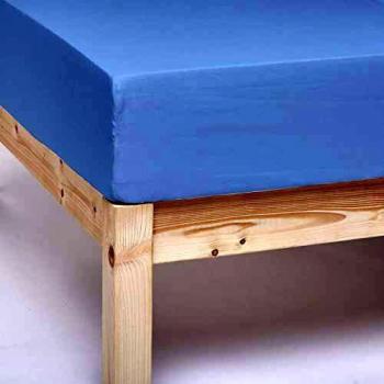 DON ALGODÓN Bajera Ajustable, Azul, 150 Cm
