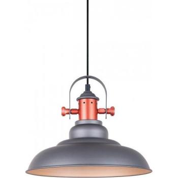Lámpara Colgante Industrial y Retro Temper Grey, Cobre 1 Luz, E27