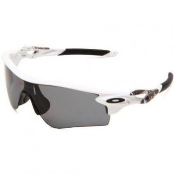 Oakley Radarlock Path 9181 918102 - Gafas de sol para hombre, talla única, color blanco