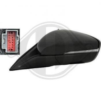 Espejo retrovisor DIEDERICHS 1530025 con características de alta calidad, diseño específico para vehículos, fácil instalación y ajuste, fabricado con materiales duraderos y resistencia a la intemperie