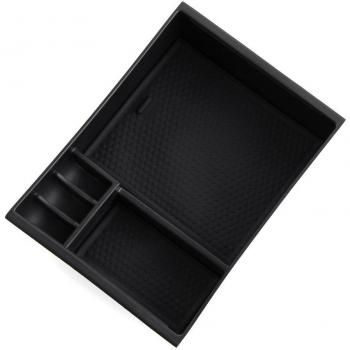 Auto guantera reposabrazos Caja veranstalter Medio Consola bandeja | para Mazda 6 Atenza | Negro