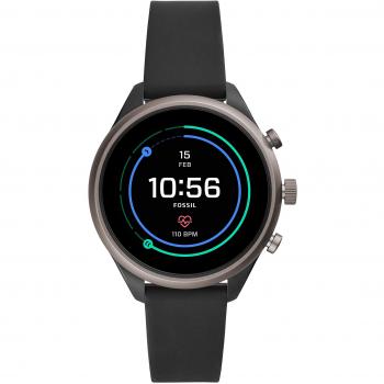 Fossil Womens Smartwatch with Silicone Strap FTW6024