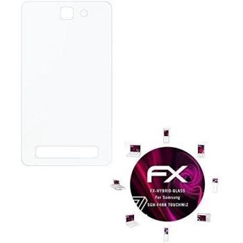 atFoliX Lámina Protectora de Cristal Samsung SGH-F488 TOUCHWiZ Película Vidrio - FX-Hybrid-Glass
