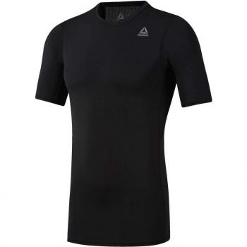 Reebok Wor SL SS SLD Comp Camiseta, Hombre, Negro, M