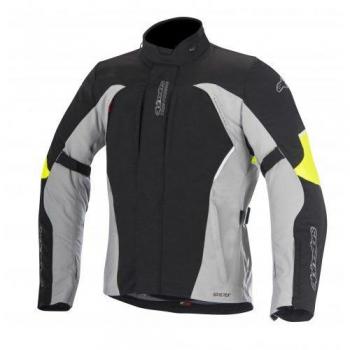 Alpinestars cazadora moto Ares Goretex, color gris/amarillo, talla M