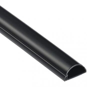 Canaleta decorativa auto-adhesiva negra D-Line 30x15mm, 2 metros